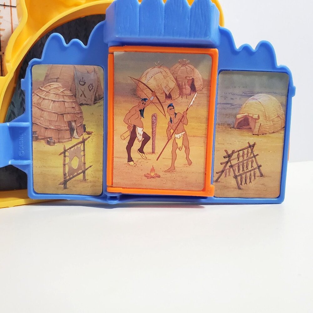 Pocahontas Once Upon A Time Playset Burger King Disney Figures 11 Lot - Picture 12 of 16